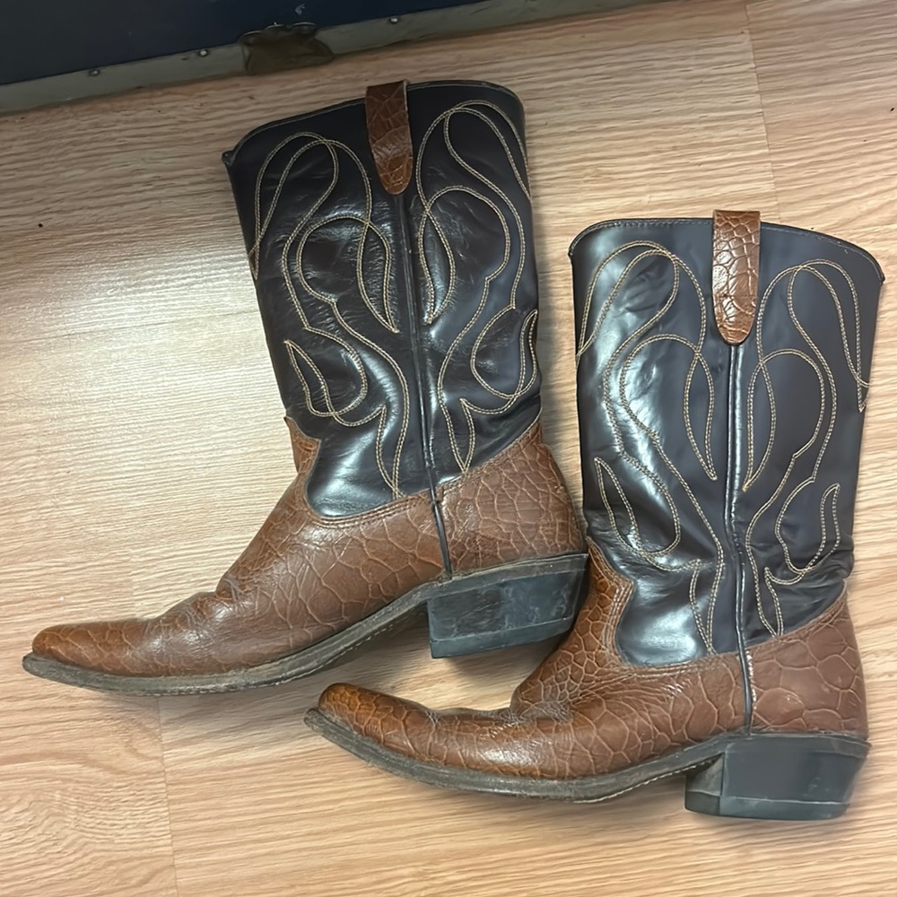 Rodeo brand cowboy boots made in USA